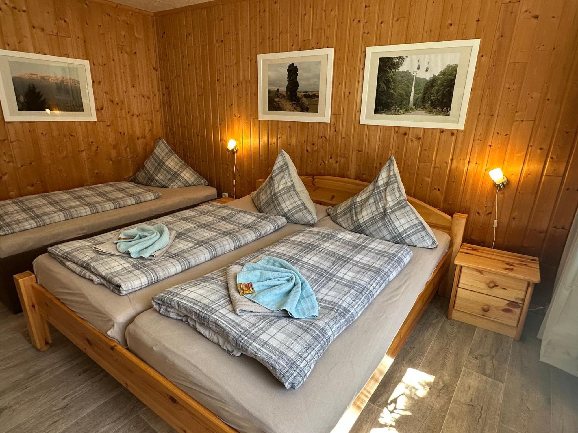 Christels Ferienwohnung 1 In Thale Mit Sonnenterrasse Und Grill Exterior foto