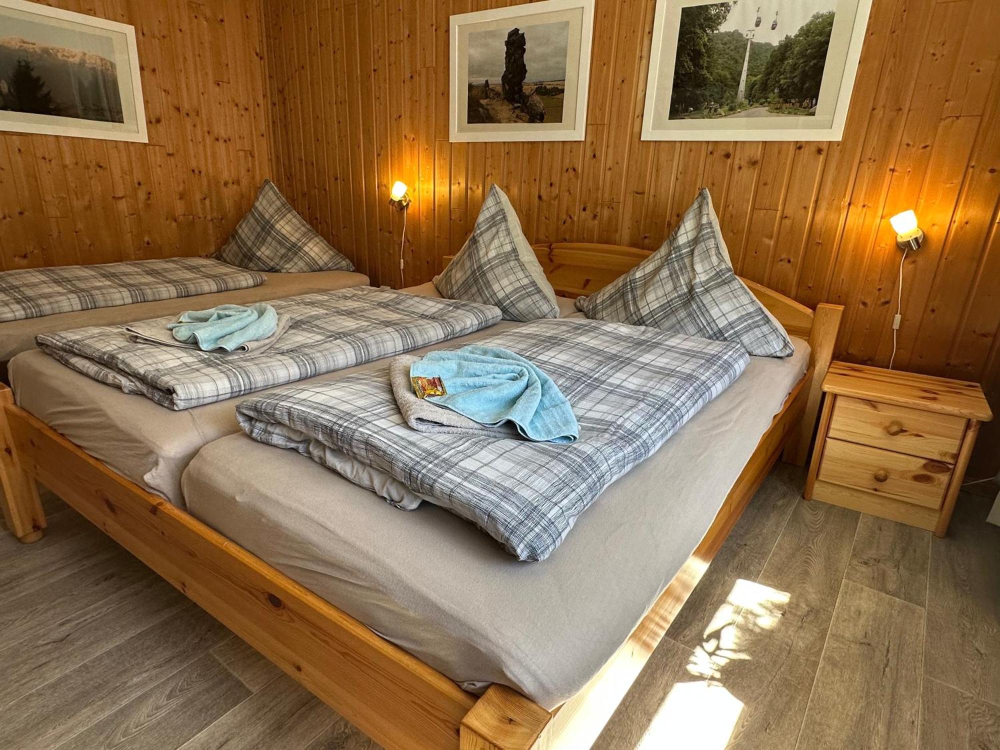 Christels Ferienwohnung 1 In Thale Mit Sonnenterrasse Und Grill Exterior foto