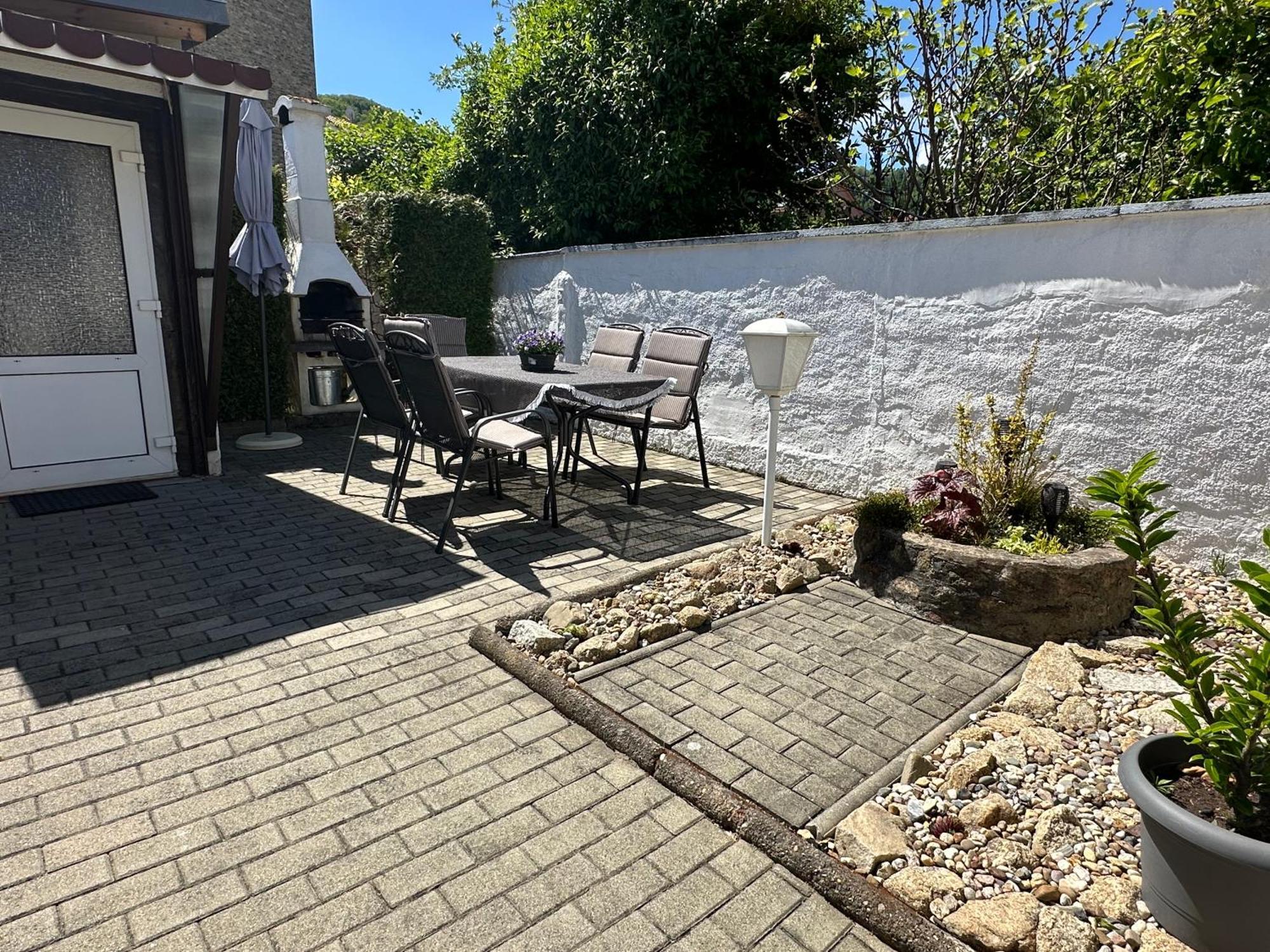 Christels Ferienwohnung 1 In Thale Mit Sonnenterrasse Und Grill Exterior foto